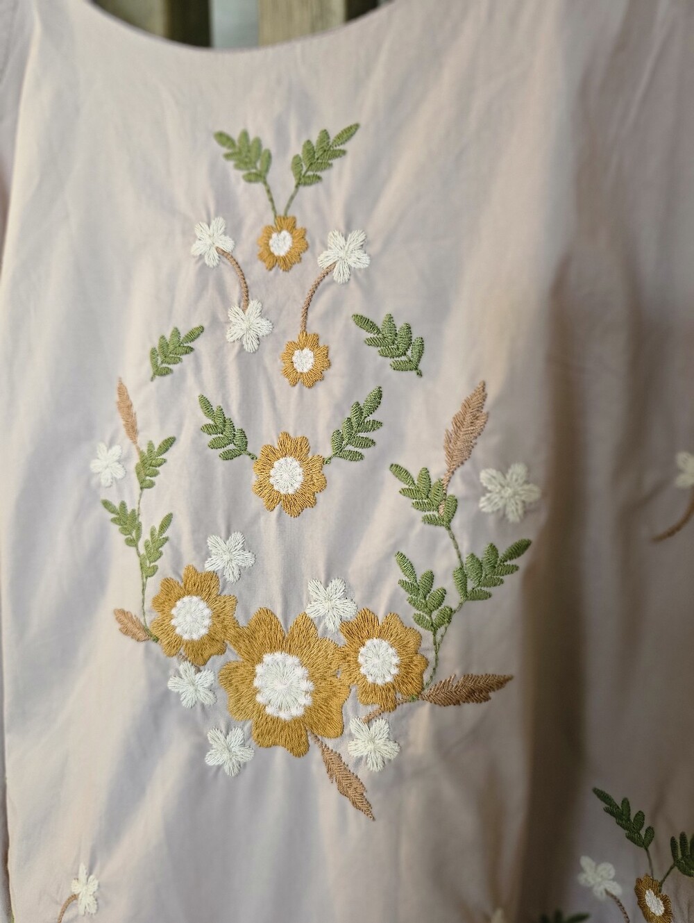 MABLE Wildflower Embroidered Babydoll Dress NWT Size S - Picture 3 of 9